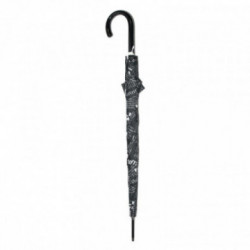 Bieločierny elegantný vystreľovací dámsky holový dáždnik Vega