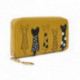 Žlutá zipová dlouhá dámská peněženka Trixie