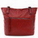 Červená prostorná dámská kabelka Cintie