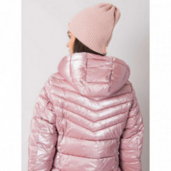 Svetloružová dámska pletená čiapka Daraska