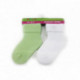 Světle zelené kojenecké froté ponožky Laurence 12-18 měsíců