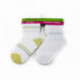 Světle žluté pruhované kojenecké froté ponožky Laurence 12-18 měsíců