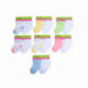 Světle růžové kojenecké froté ponožky Laurence 12-18 měsíců