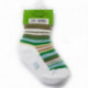Barevné pruhované kojenecké chlapecké ponožky Francis 6 - 12 měsíců - 1 pár