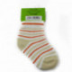 Béžové pruhované kojenecké chlapecké ponožky Francis 6 - 12 měsíců - 1 pár