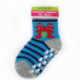 Šedomodré protiskluzové kojenecké ponožky Nigel 12 - 18 měsíců - 1 pár