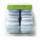 Modrobílé pruhované kojenecké ponožky Radomila 0 - 6 měsíců - 1 pár