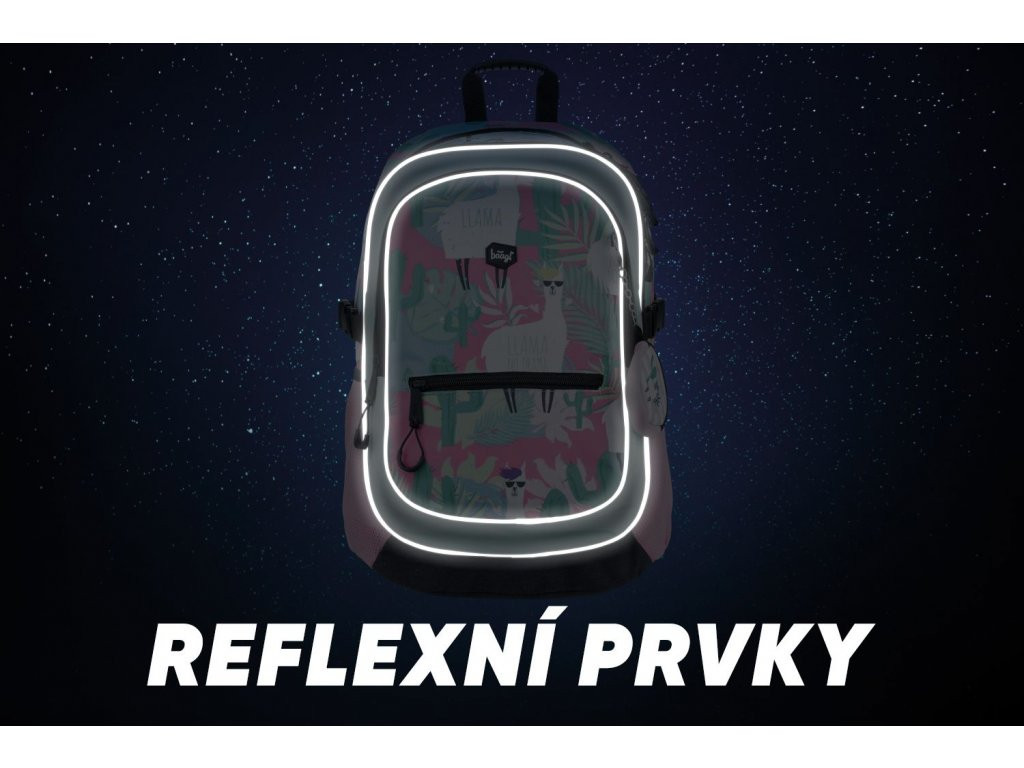 Růžovozelený zipový voděodolný dívčí školní batoh Tabitha