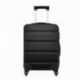 Černý cestovní kvalitní střední kufr Brinley