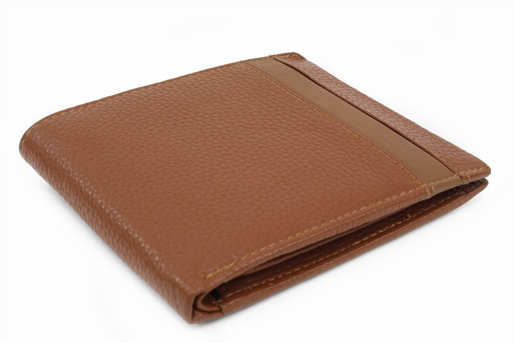 Hnedá pánska kožená peňaženka Bertil