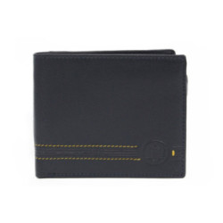 Tmavomodrá pánska kožená peňaženka Majvor