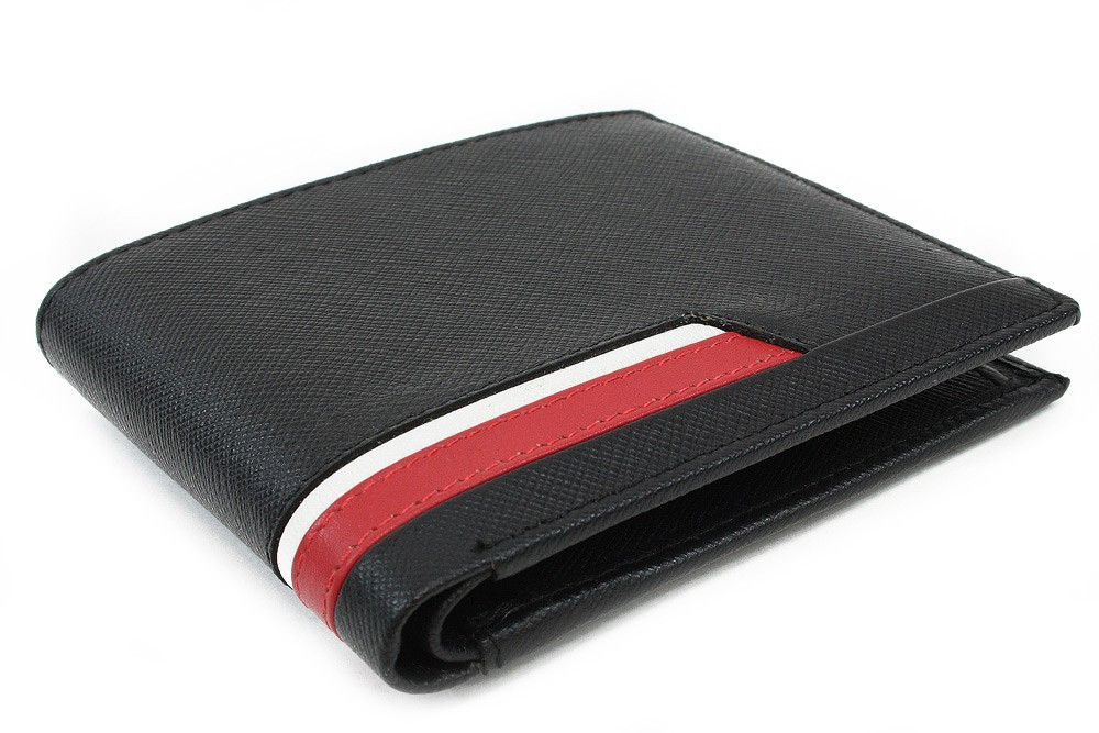 Čierna kožená pánska peňaženka Birger