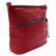 Tmavě červená moderní dámská crossbody kabelka Gwenaelle