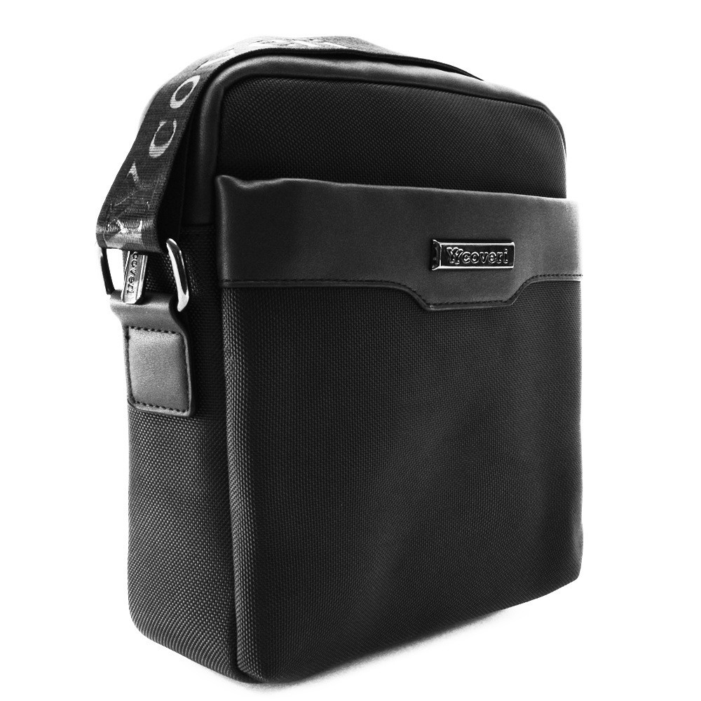 Černá pánská praktická crossbody taška Ermilos