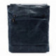 Tmavě modrý klopnový elegantní dámský batoh/kabelka Filikita