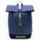 Modrý prostorný městský batoh Benedict