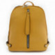 Žlutý zipový městský dámský batoh Chereen