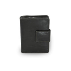 Čierna dámska kožená peňaženka Makenzie