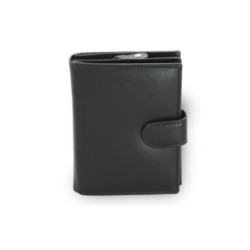 Čierna dámska kožená peňaženka Kendall