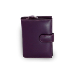 Fialová dámska kožená peňaženka Kendall
