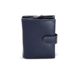 Tmavomodrá dámska kožená peňaženka Kendall