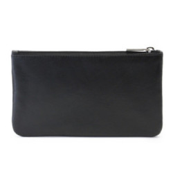 Čierna kožená etue Kaylee
