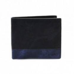 Modročierna pánska peňaženka - dokladovka Manolis