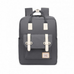 Sivý zipsový nepremokavý batoh Eumenios
