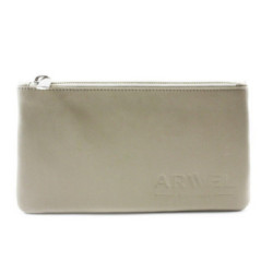 Sivobéžová kožená etue Kaylee