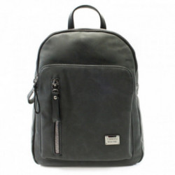 Tmavosivý matný dámsky batoh/kabelka Launo
