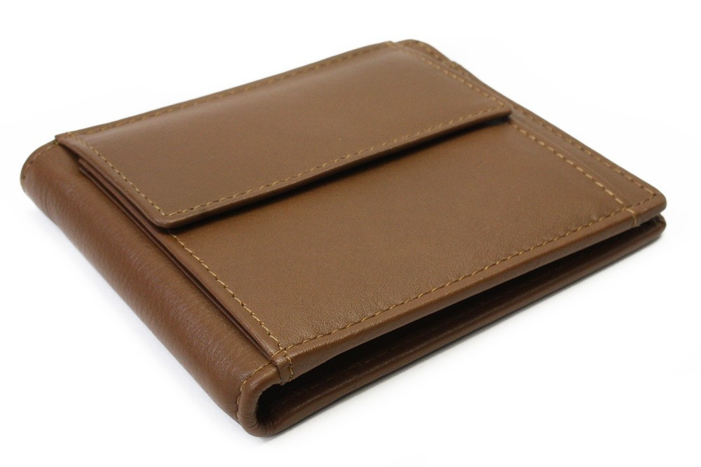 Hnedá pánska kožená peňaženka - dolárovka Parker