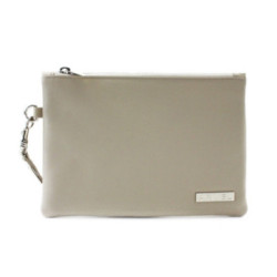 Béžová dámska kožená etue s pútkom Aletta