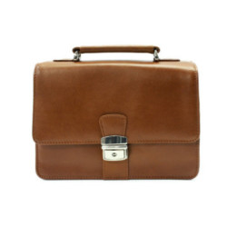 Svetlo hnedá pánska kožená dokladová etue Cadenie