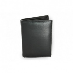 Čierna pánska kožená peňaženka Brayden