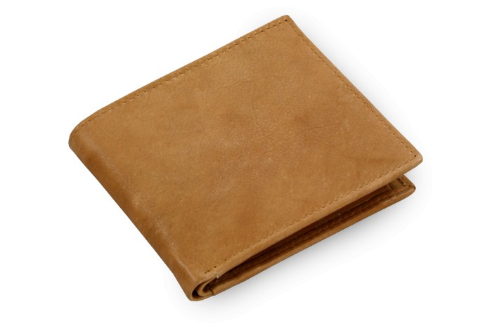 Svetlo hnedá pánska kožená peňaženka Adodine