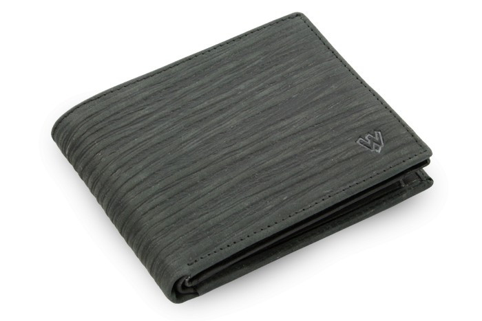 Čierna pánska kožená peňaženka Andre