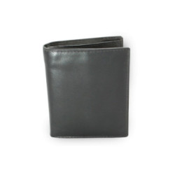 Čierna pánska kožená peňaženka Hudson