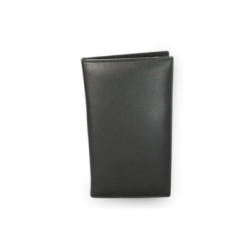 Čierna kožená dokladovka Arianna