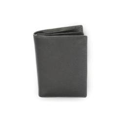 Čierna pánska kožená dokladovka Aaron