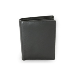 Čierna pánska kožená peňaženka Charlie