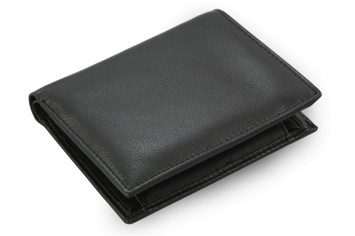 Čierna pánska kožená peňaženka Charlie