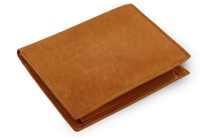 Svetlo hnedá pánska kožená peňaženka Jordan