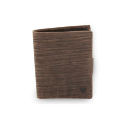 Hnedá pánska kožená peňaženka Martien