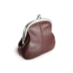 Hnedá dámska rámová minipeňaženka Isabella