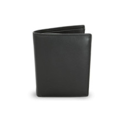 Čierna kožená policajná peňaženka Daelle