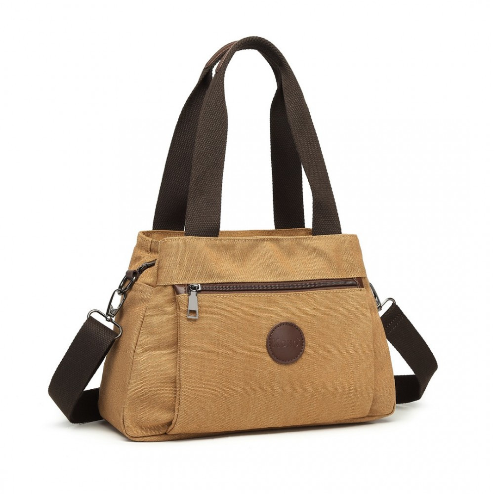 Hnedá dámska crossbody taška Cedra