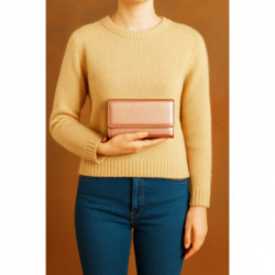 Zlatoružová dámska kožená listová peňaženka Imogen