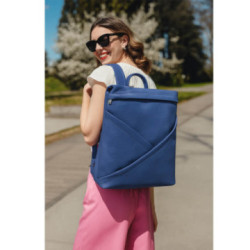 Modrý praktický dámsky batoh Ivora