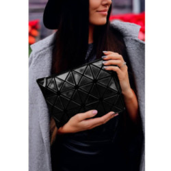 Čierna štýlová dámska kozmetická taštička Elet