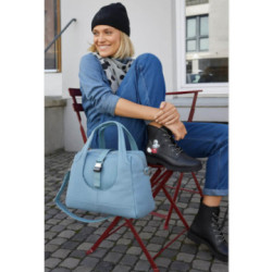 Svetlomodrá dámska taška do ruky aj cez rameno Izumi